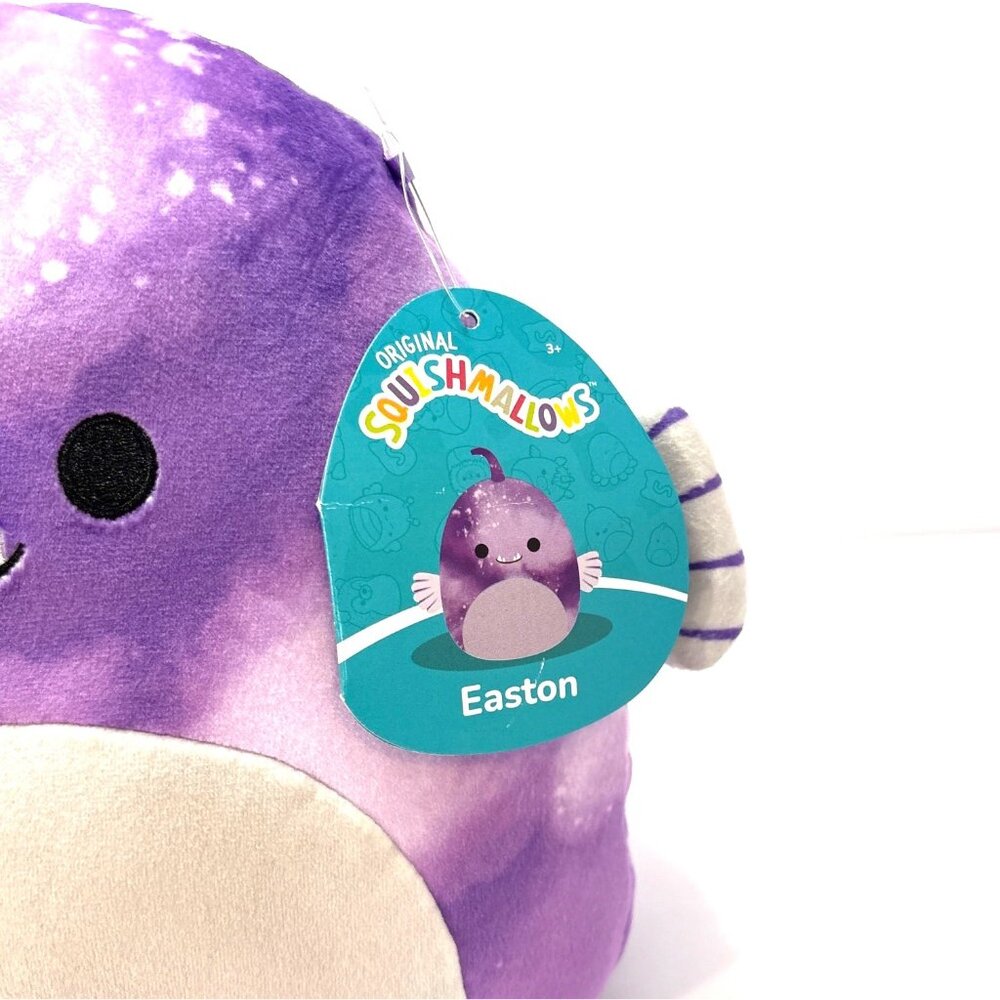 Squishmallows Easton the Anglerfish 10” Squish Soft Plush Toy - Picture 2 of 6